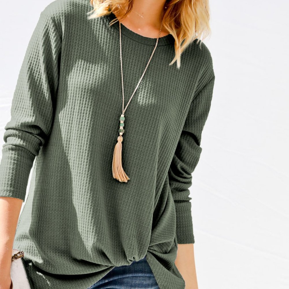 Long Sleeve Side Knot